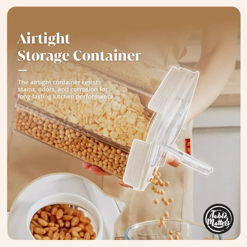 KLEAR Airtight Food Grade Compartment Storage Container Collection